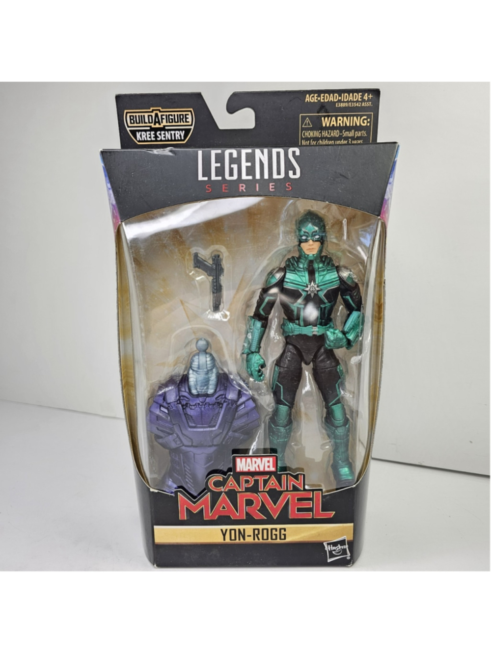SEALED Captain Marvel Marvel Legends Kree Series Yon-Rogg NEW